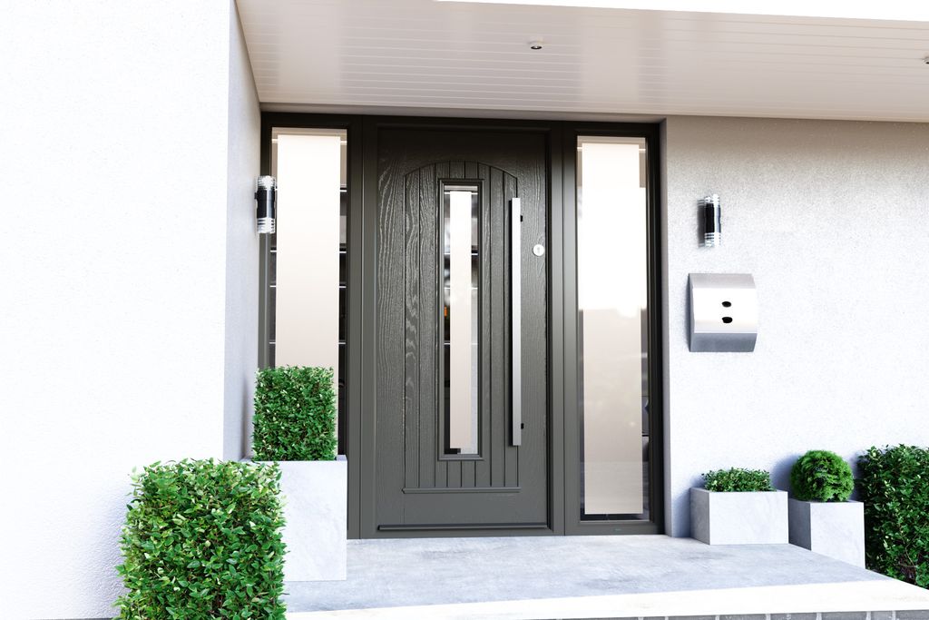 Palladio Entrance Door Siville Sandblast
