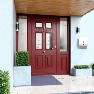 Palladio Entrance Door 1-Red