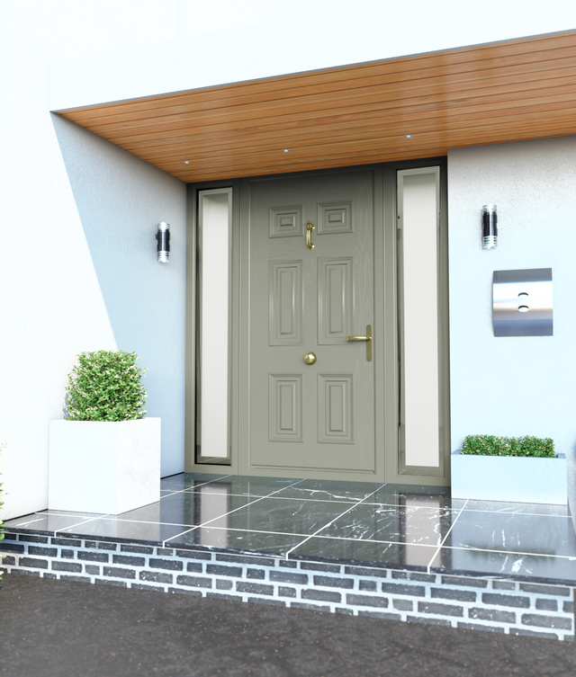 Palladio Entrance Door 4-Sage Beauty Element E2