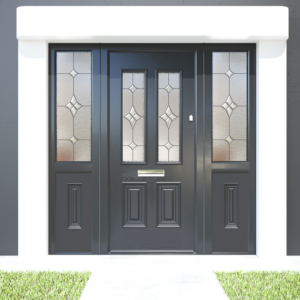 Palladio Entrance Door Palermo Anthracite