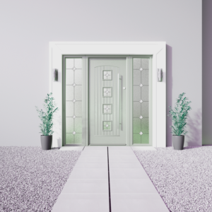 Palladio Entrance Door 8 Glass CC