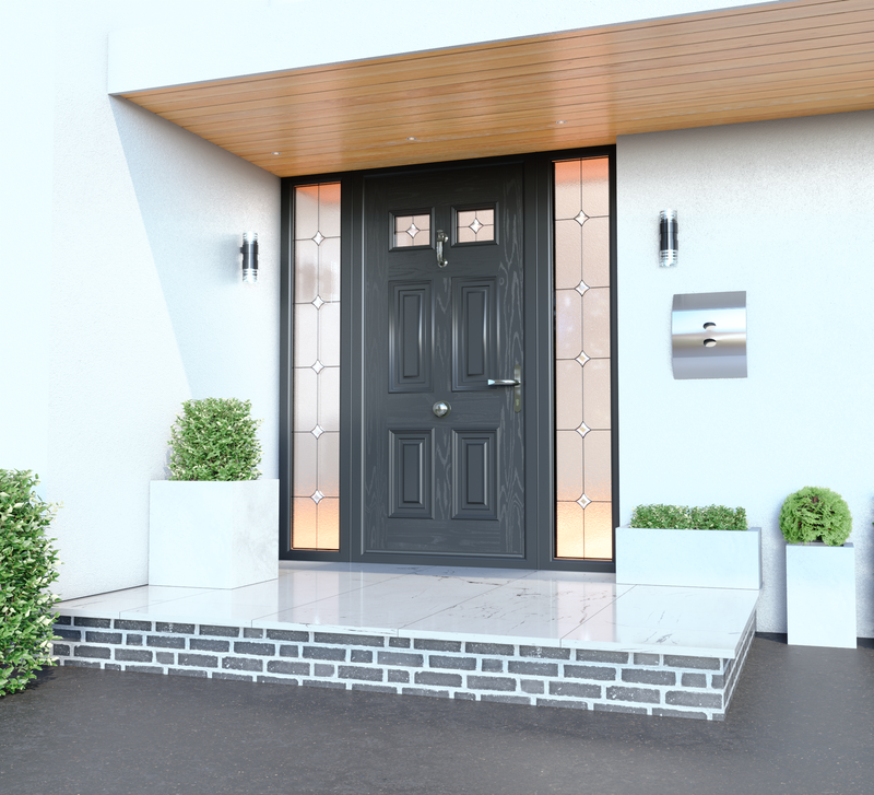 Palladio Entrance Door 1 Anthracite Beauty Element-E3